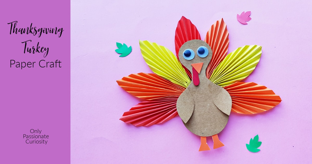 Thanksgiving Turkey Paper Craft