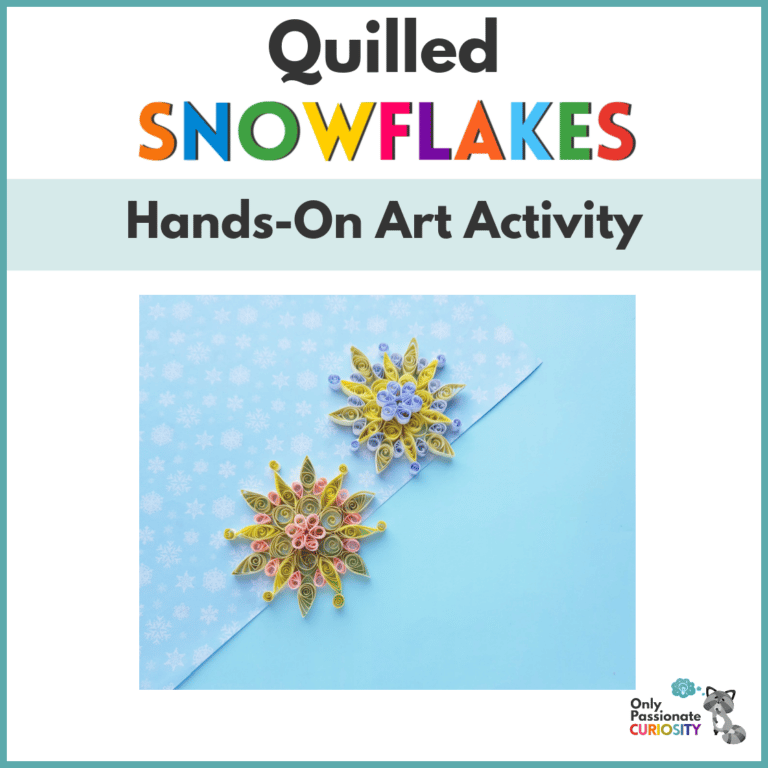 Lovely Quilled Snowflake