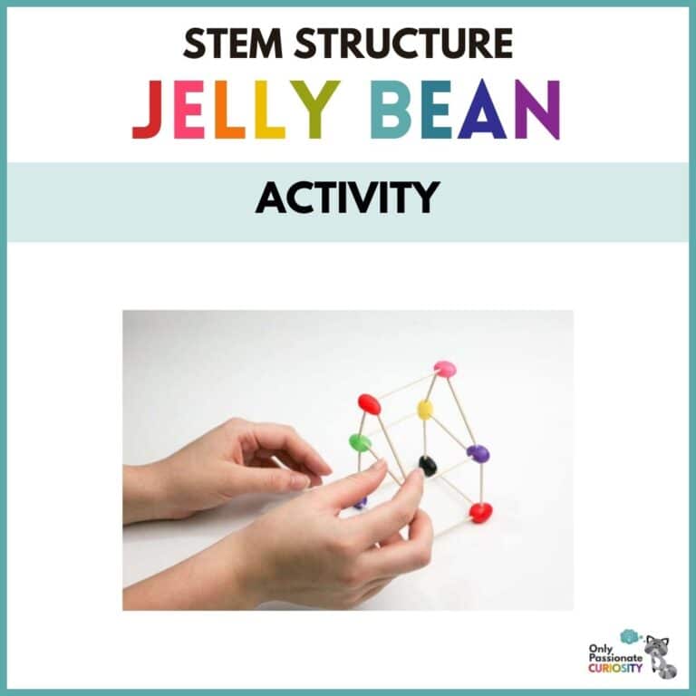 Fun Jelly Bean Structure STEM Activity!
