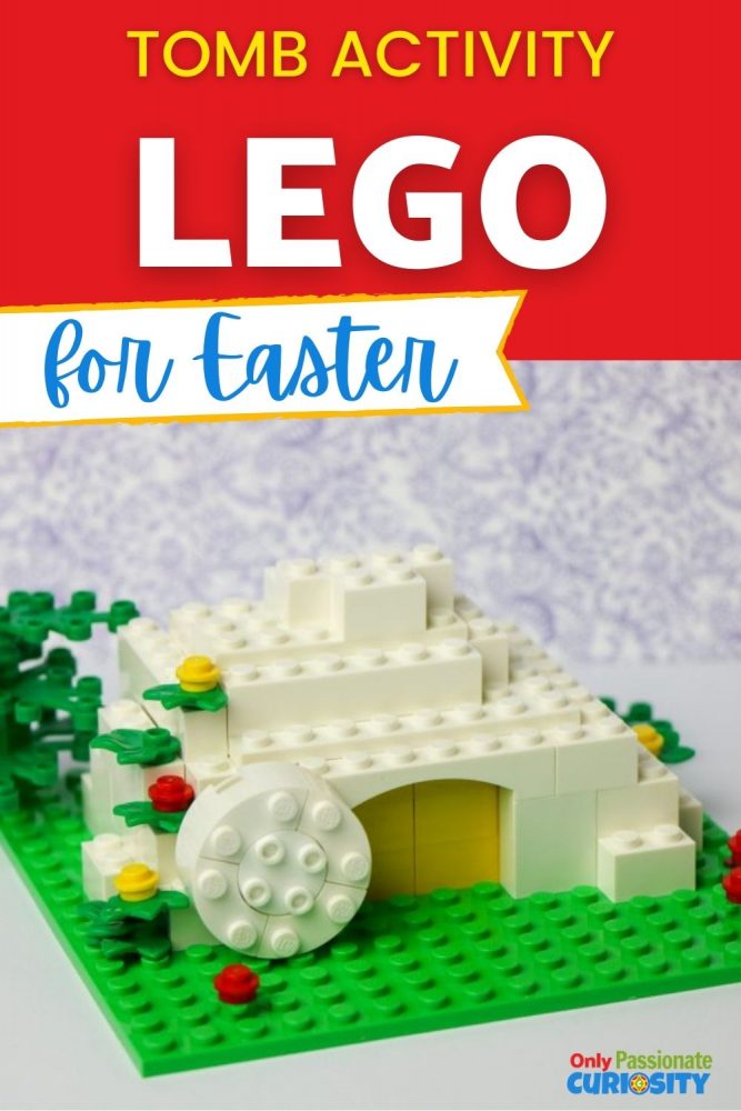 This LEGO Tomb Easter Activity can help you share the story of Christ's resurrection with your kids in a hands-on way this Easter Sunday!