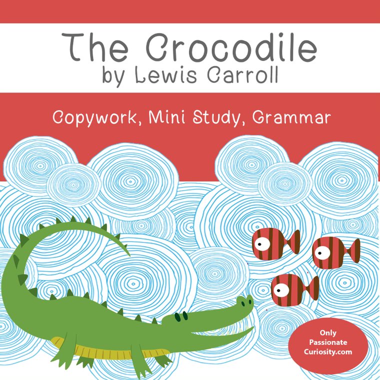 Poetry Study on The Crocodile by Lewis Carroll
