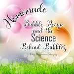 Only Passionate Curiosity Homemade Bubble Recipe