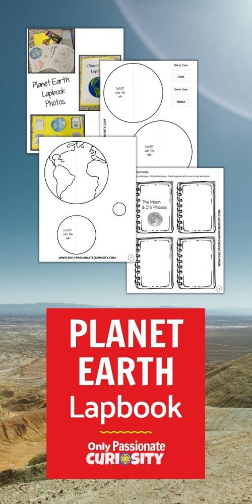 Kids can use this printable to create their own, multi-faceted lapbook about planet Earth--a perfect research tool for hands-on learners!