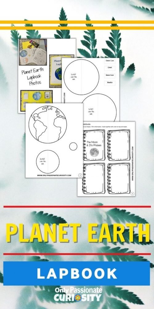 Kids can use this printable to create their own, multi-faceted lapbook about planet Earth--a perfect research tool for hands-on learners!