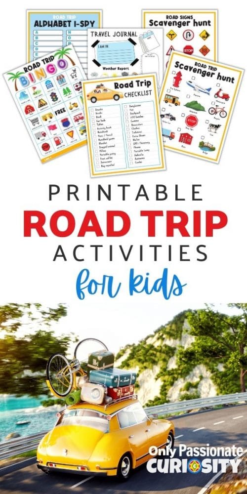 This printable Road Trip Activity set is full of family-friendly activities to keep your kids engaged on your next road trip!