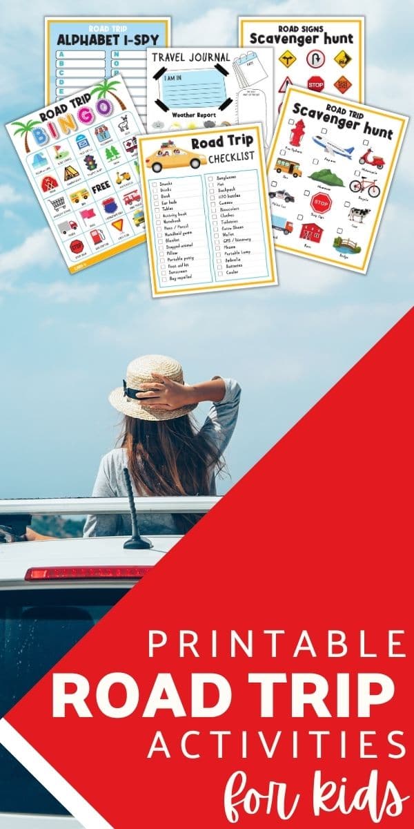 Printable Road Trip Activities for Kids - Only Passionate Curiosity