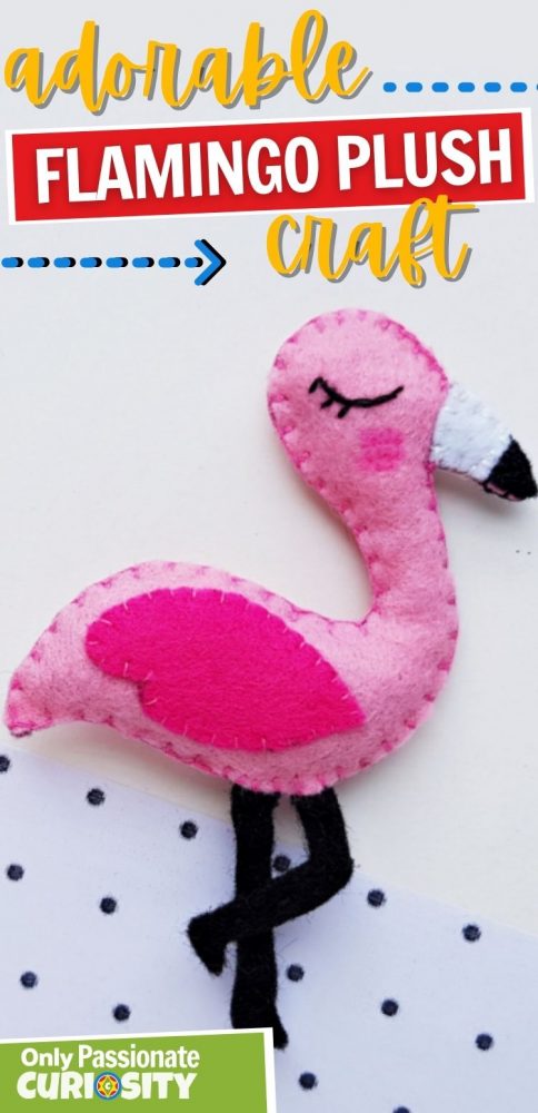 Adorable Flamingo Plush Craft - Only Passionate Curiosity