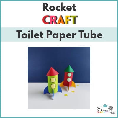 Toilet Paper Tube Rocket Craft