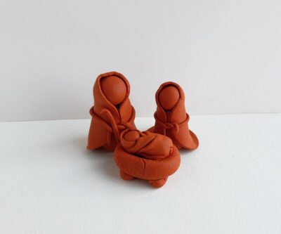 make your own clay nativity set