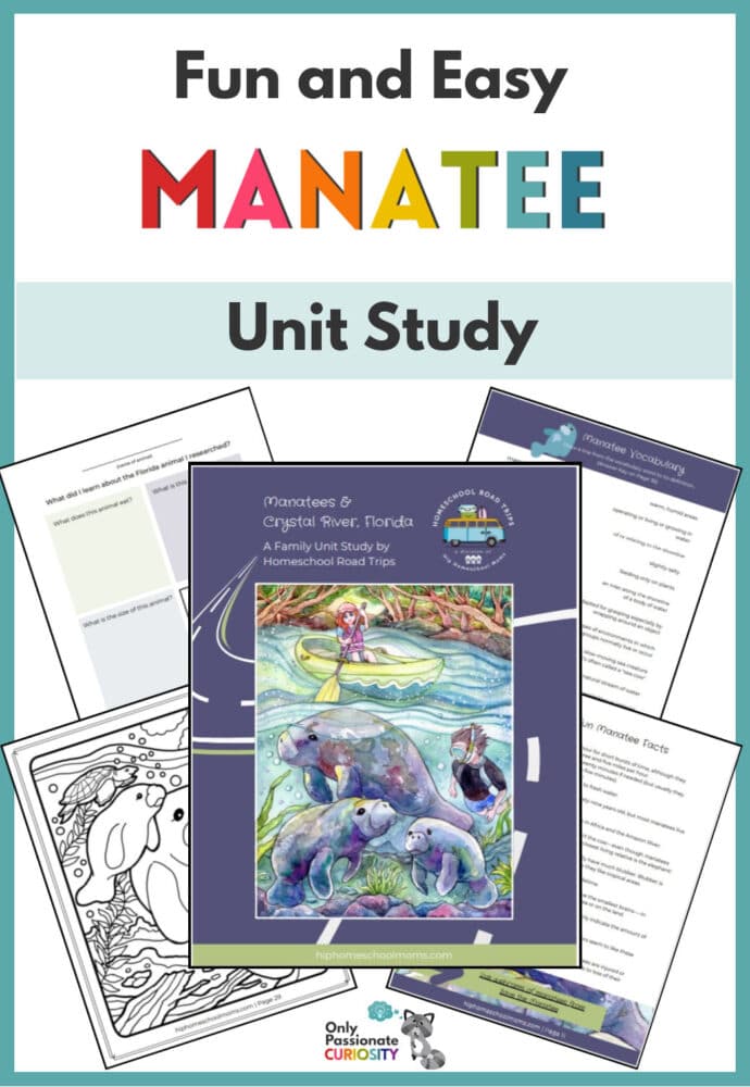 manatee unit study