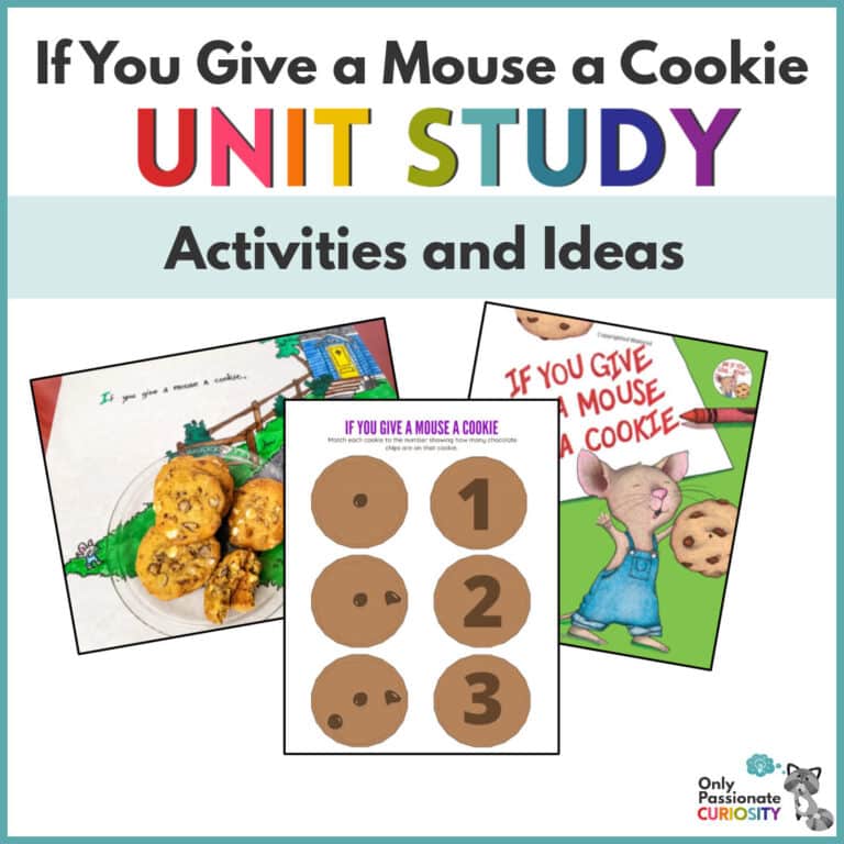If You Give a Mouse a Cookie Unit Study Activities and Ideas