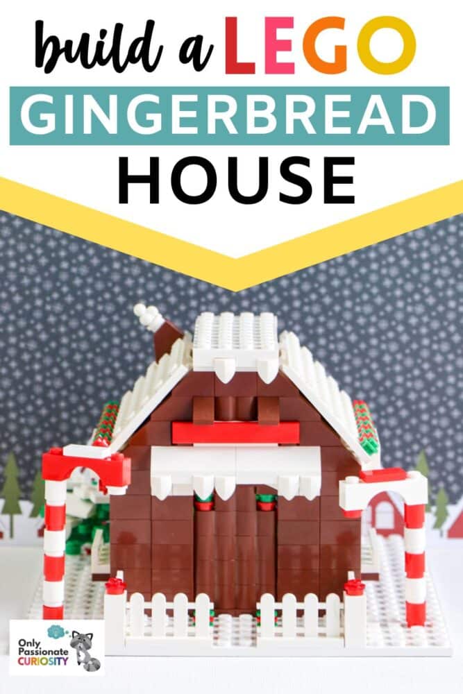 Mix a STEM Lego activity with the holidays! Build a Lego gingerbread house or two or three! This is a fun challenge for all ages. Make several a build a village of gingerbread houses.