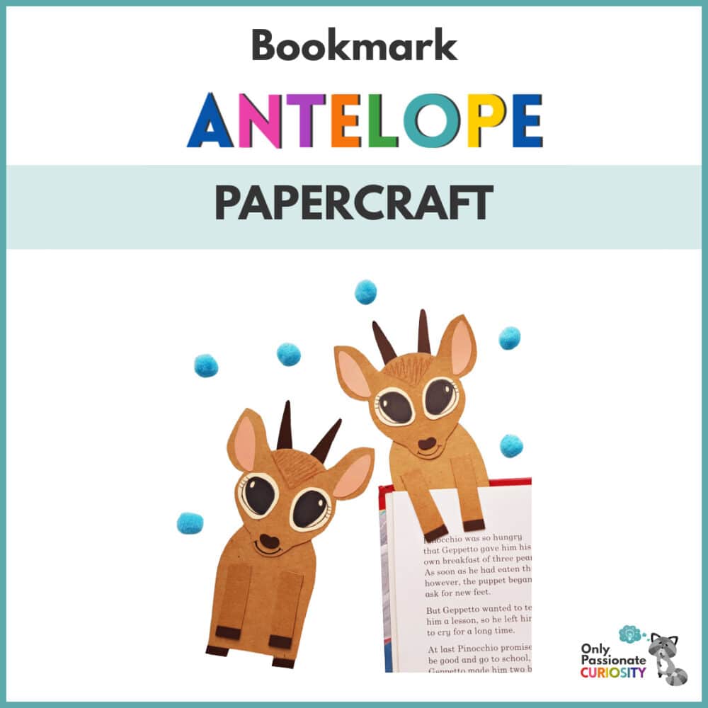 Antelope Bookmark
