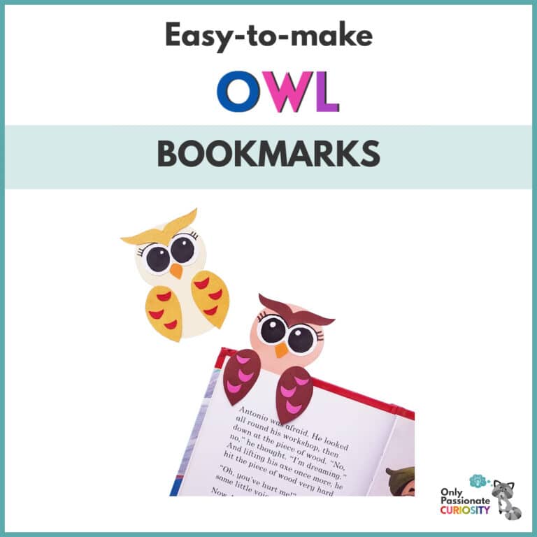Easy-to-Make Paper Owl Bookmark