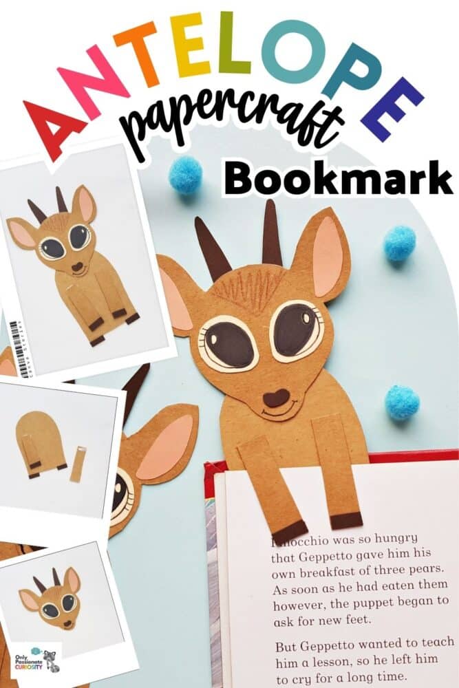 Antelope Bookmark