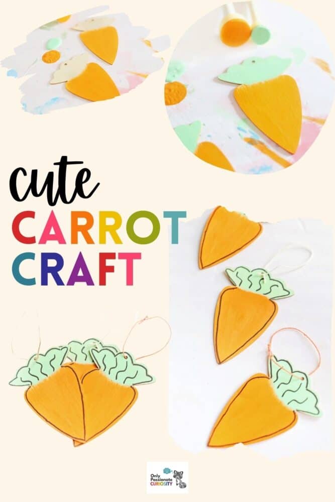 cute carrot craft