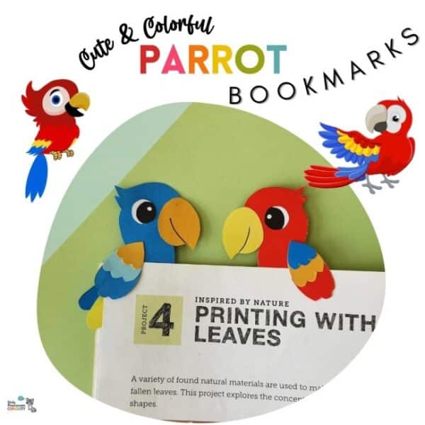 Parrot Paper Bookmark