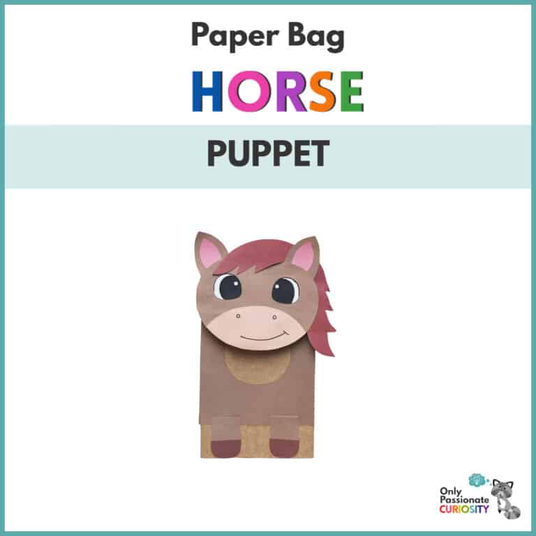 Paper Bag Horse Puppet