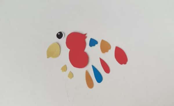 Parrot Paper Bookmark