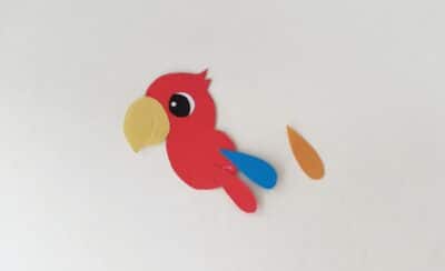 Parrot Paper Bookmark