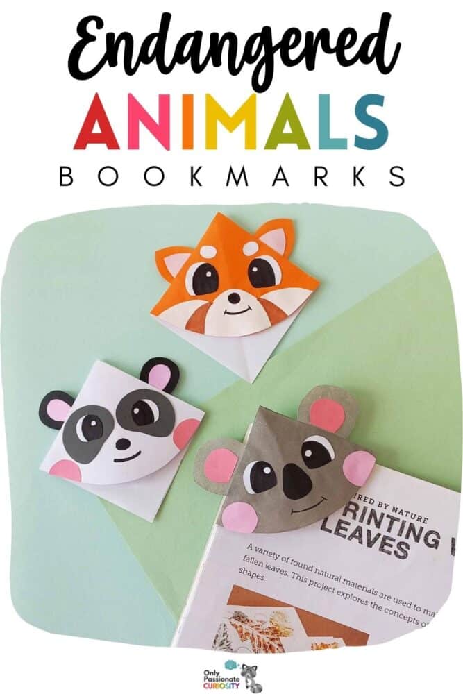 Endangered Animals Bookmarks