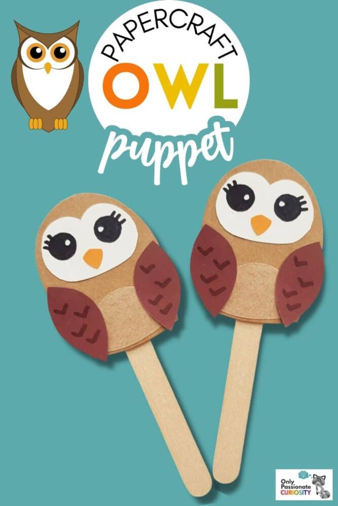 Owl Papercraft Puppet