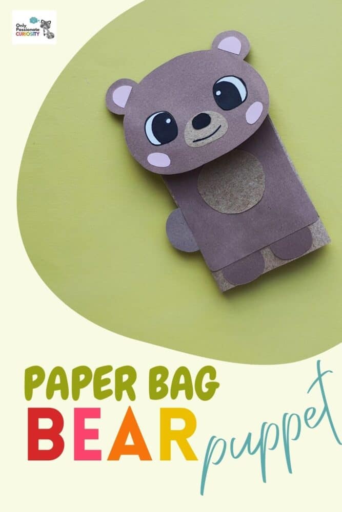 Paper Bag Bear Puppet