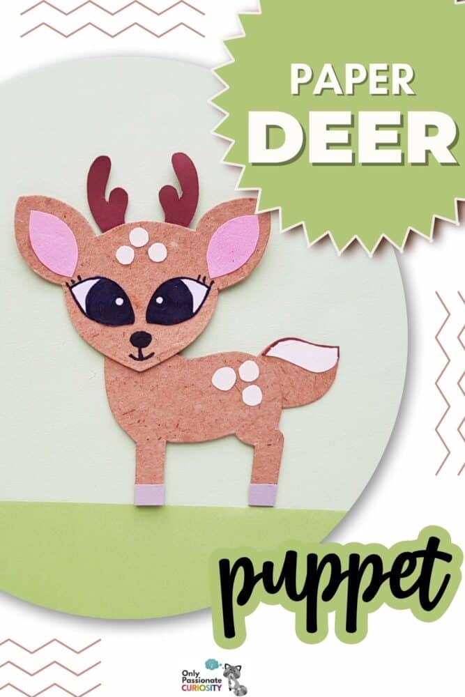 Paper Deer Puppet