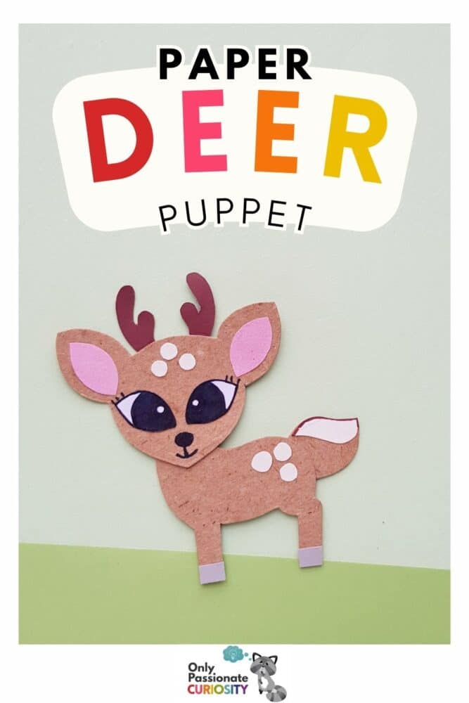 Paper Deer Puppet