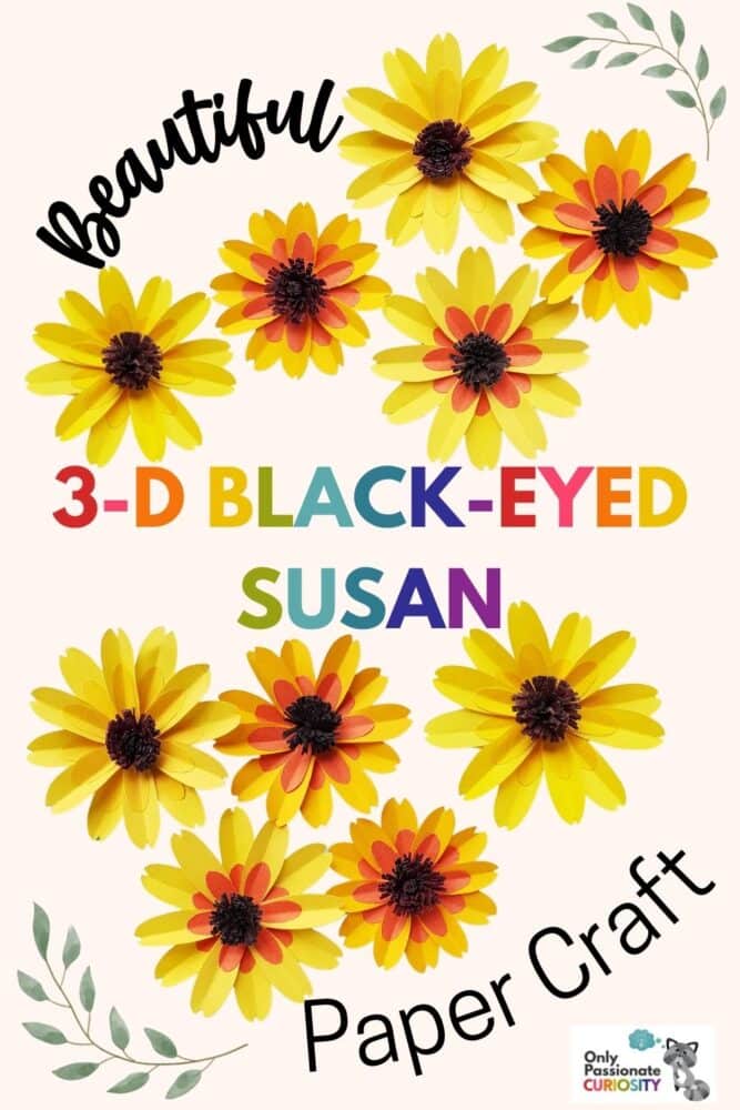 black-eye Susan craft
