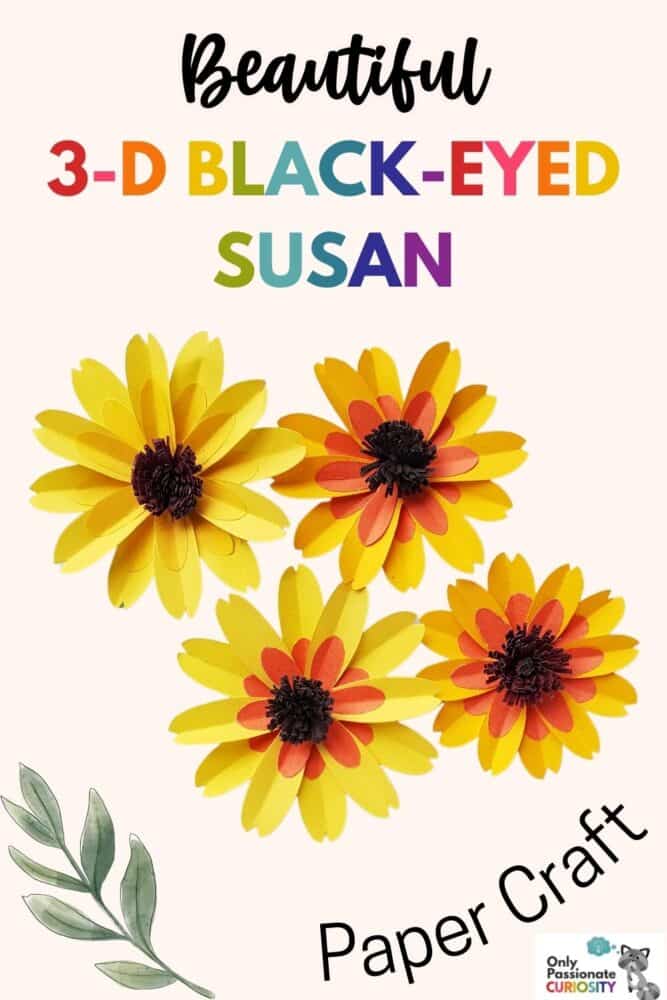 black-eye Susan craft
