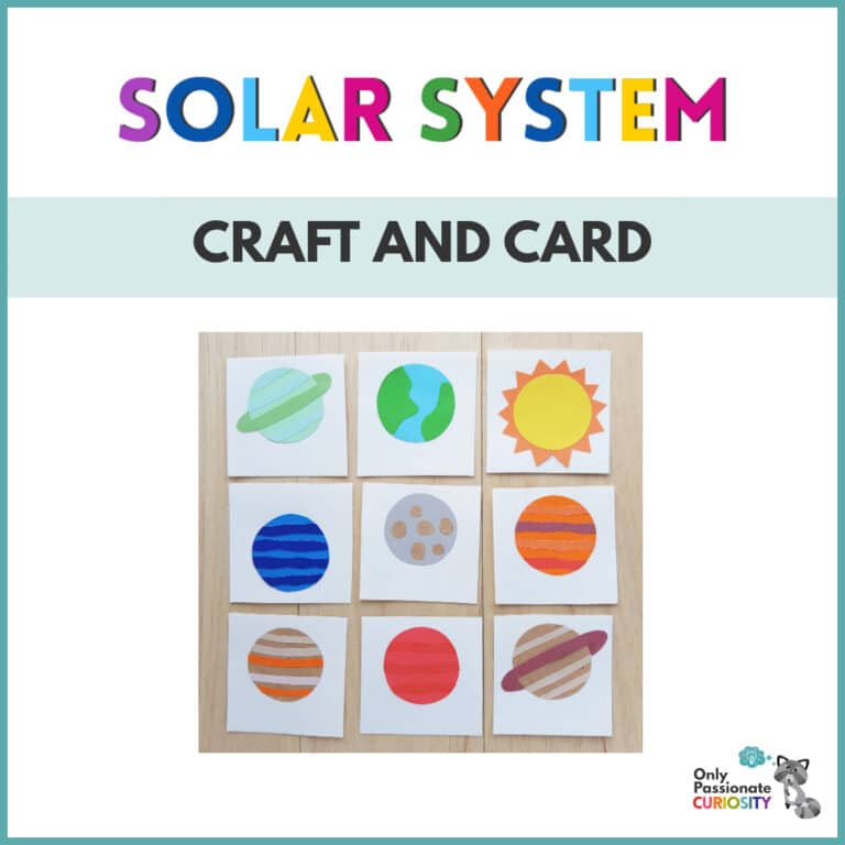 Solar System Craft and Cards