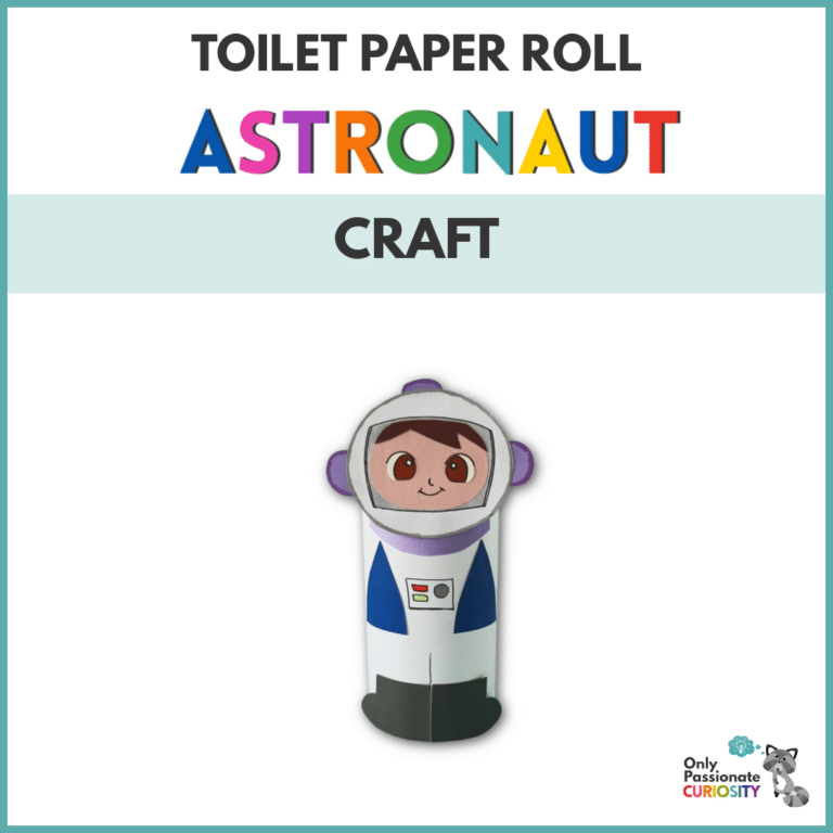 Toilet Paper Roll Astronaut Craft