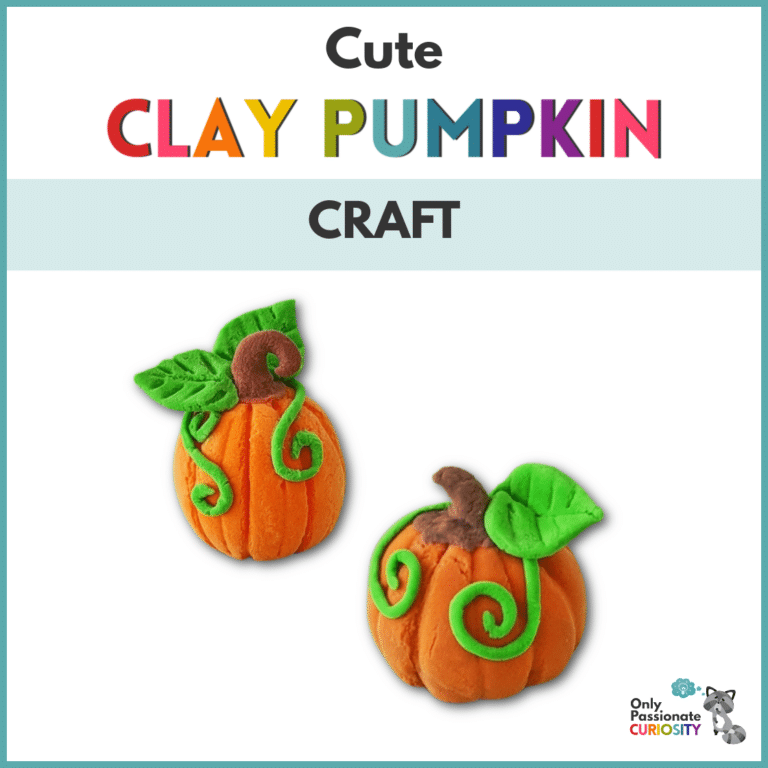 Cute Clay Pumpkin Craft