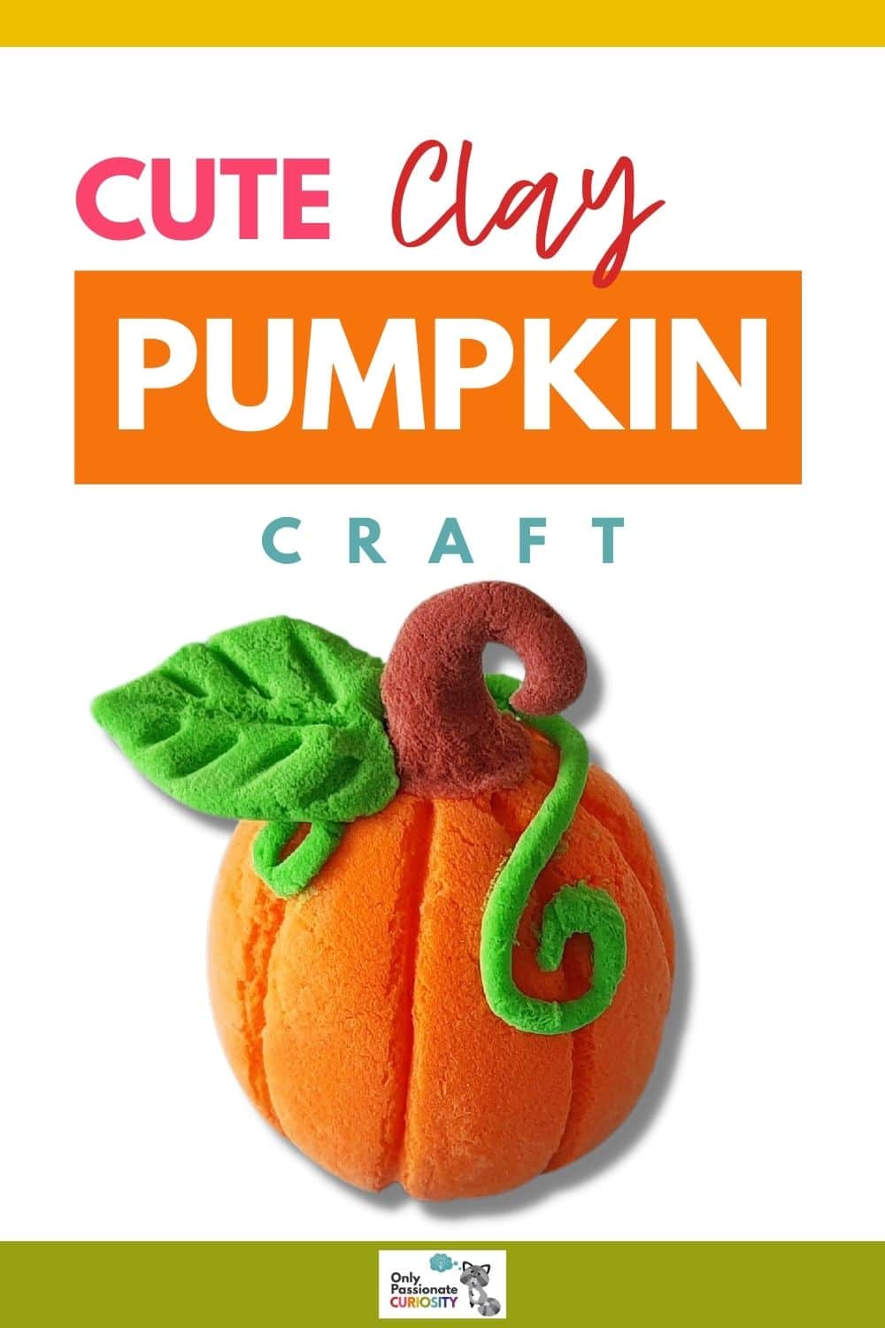 Clay Pumpkin Craft