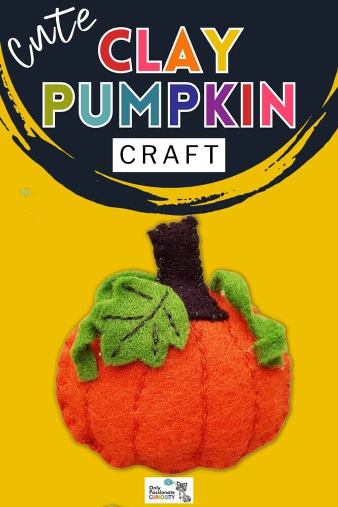 Clay Pumpkin Craft