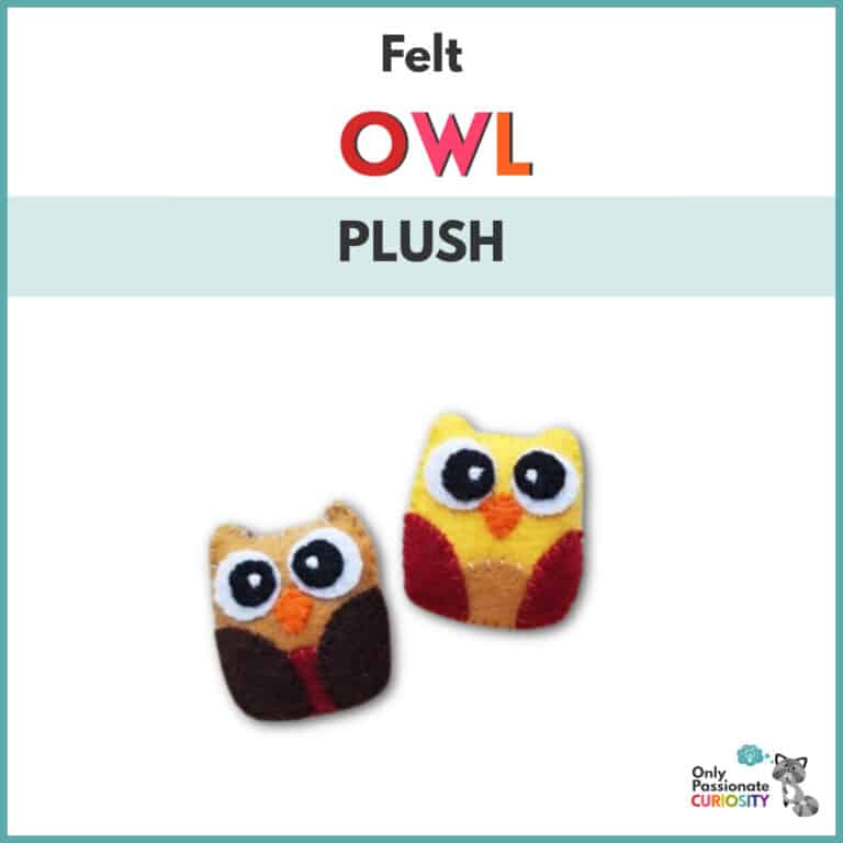 Felt Owl Plush
