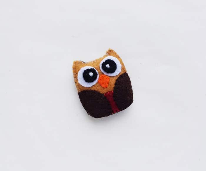 owl plush - finished owl