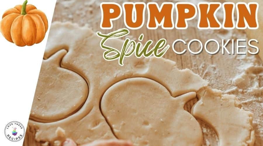 pumpkin crafts - pumpkin spice cookies