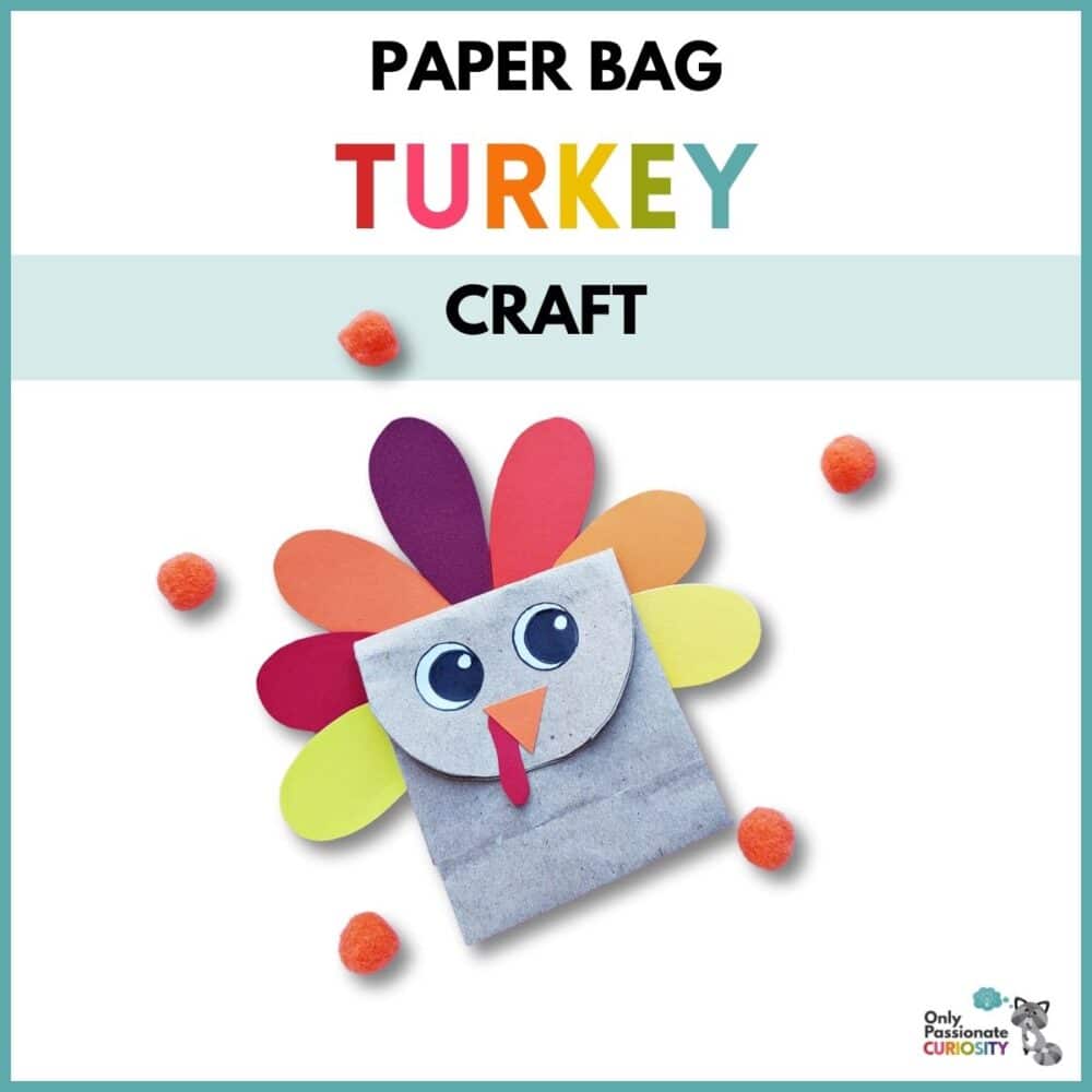 paper bag turkey craft