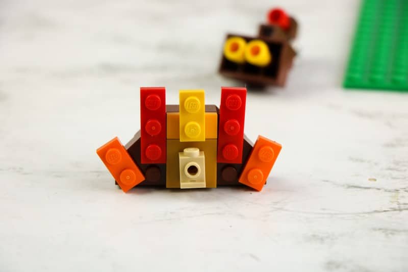 Lego turkey - step one