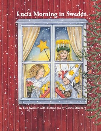 winter holidays - Lucia morning in Sweden book