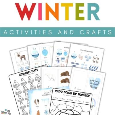 20+ Winter Activities, Crafts, and Fun Ideas