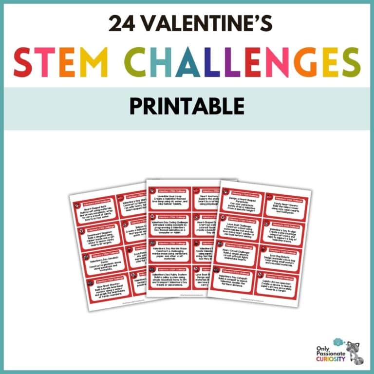 24 Fun Valentine STEM Challenges for Kids