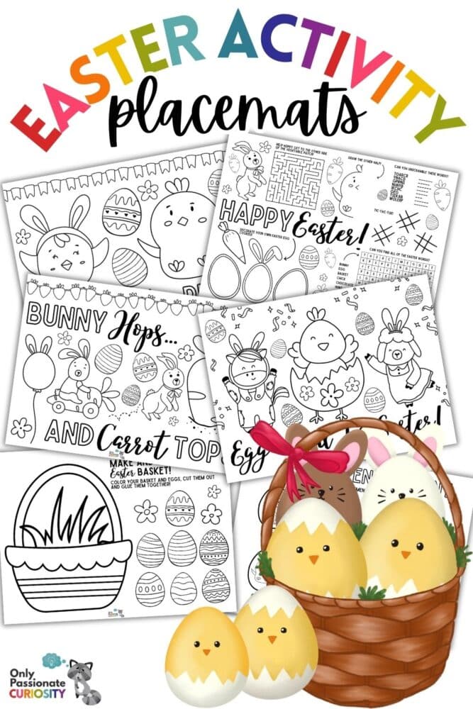 Easter Activity Placemats