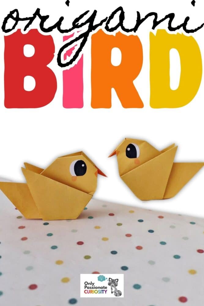 Adorable Origami Bird Craft