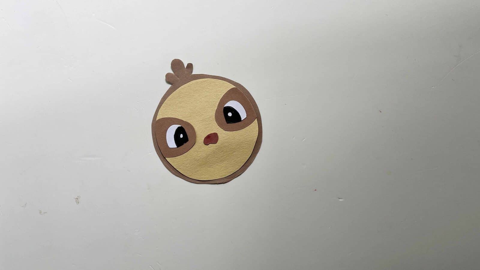 Toilet Paper Roll Sloth Craft