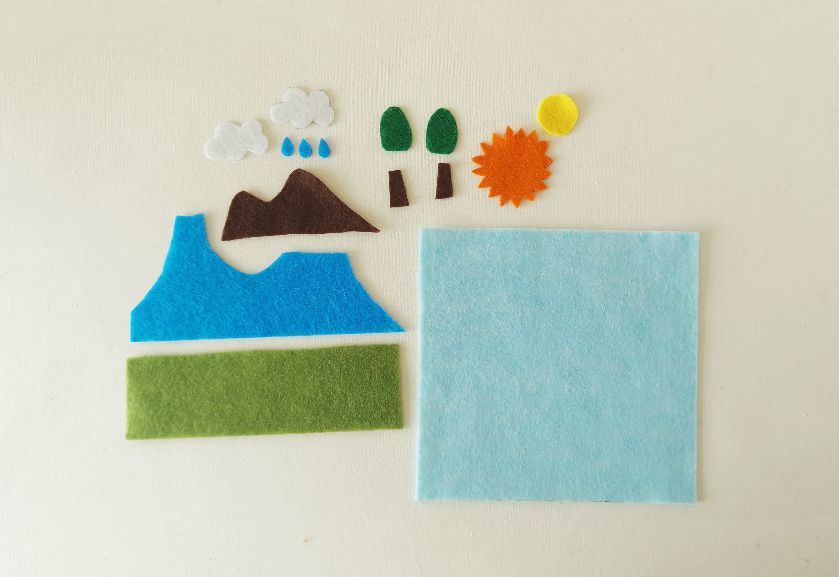 Felt Water Cycle Craft